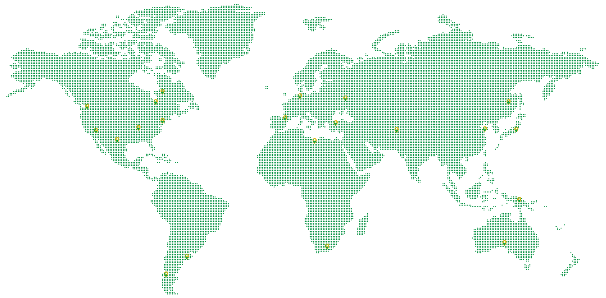 Dotted background Map